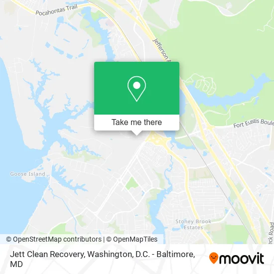 Jett Clean Recovery map