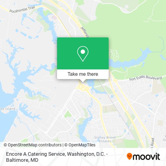 Mapa de Encore A Catering Service