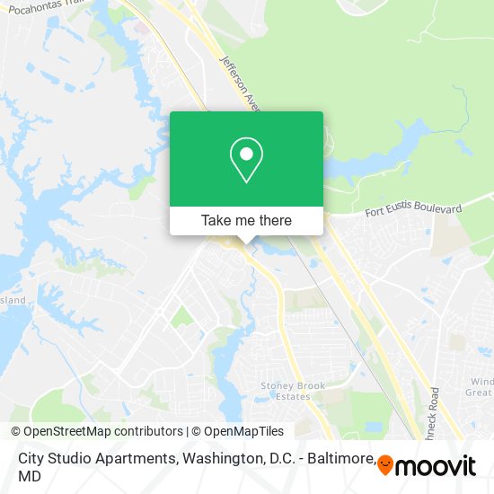 Mapa de City Studio Apartments