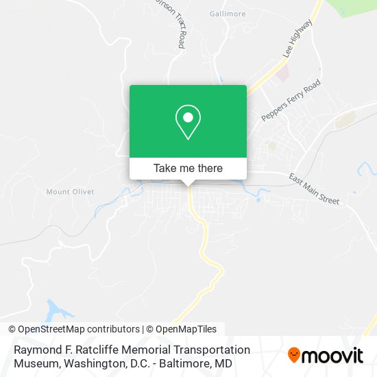 Raymond F. Ratcliffe Memorial Transportation Museum map