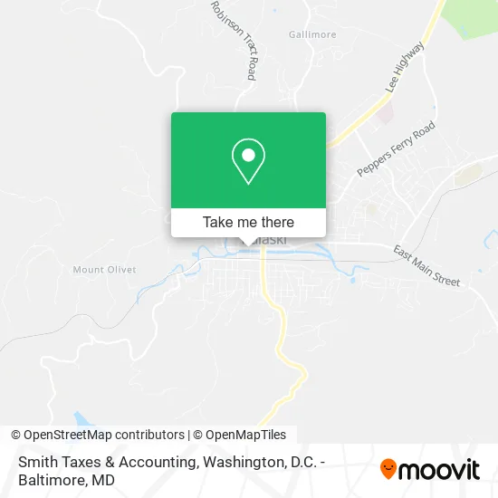 Smith Taxes & Accounting map