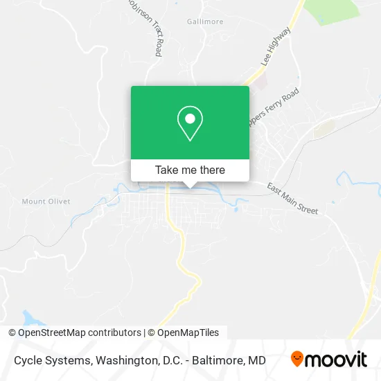 Cycle Systems map