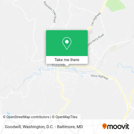 Goodwill map