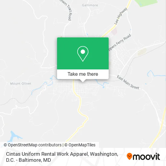 Cintas Uniform Rental Work Apparel map