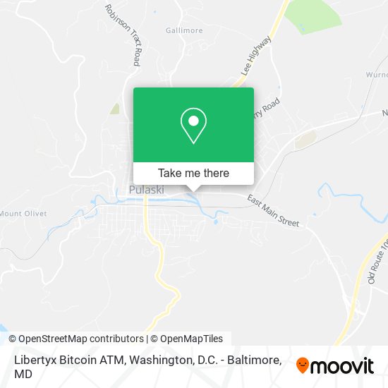Libertyx Bitcoin ATM map
