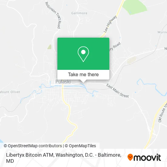 Libertyx Bitcoin ATM map