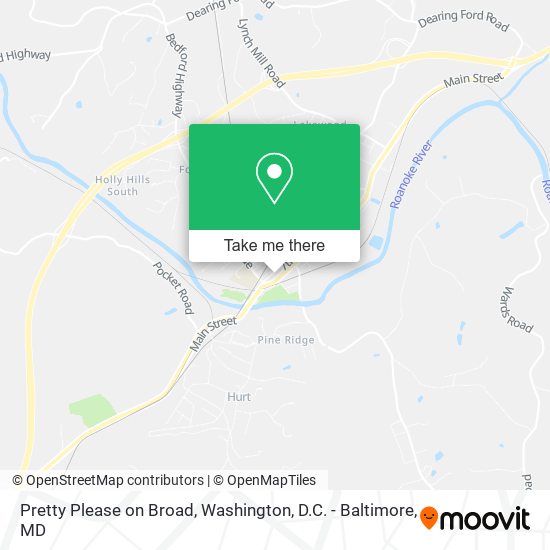 Pretty Please on Broad map