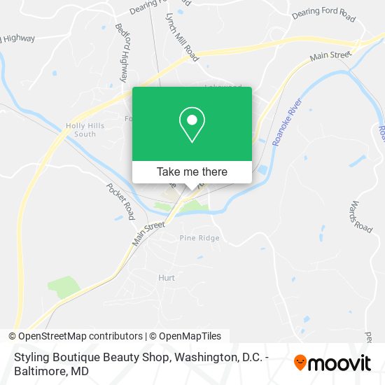 Styling Boutique Beauty Shop map