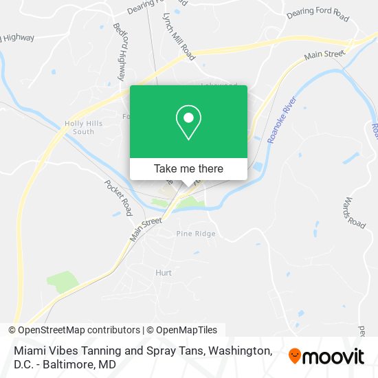 Miami Vibes Tanning and Spray Tans map