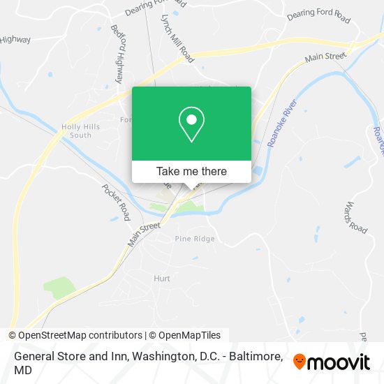 General Store and Inn map