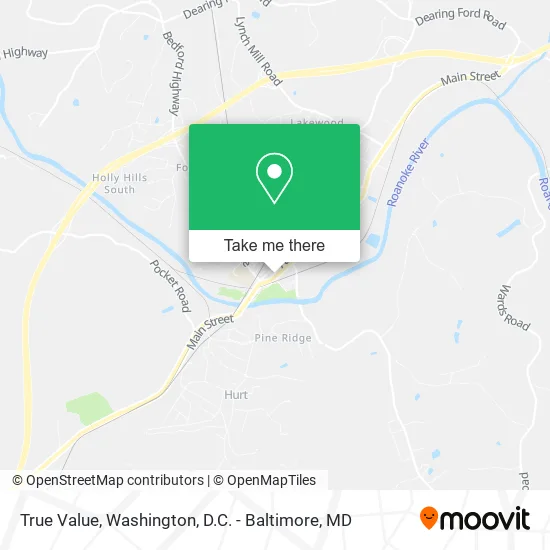 True Value map
