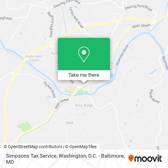 Simpsons Tax Service map