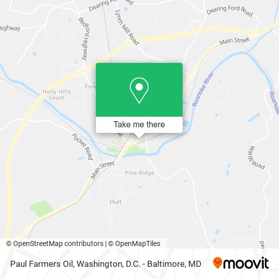 Paul Farmers Oil map