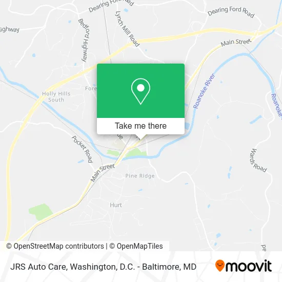 JRS Auto Care map