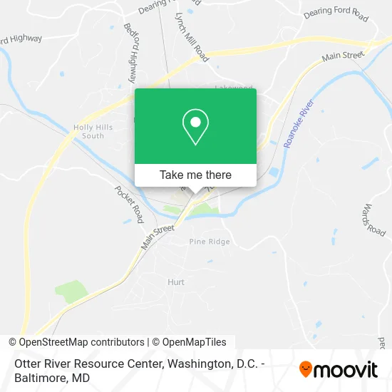 Otter River Resource Center map