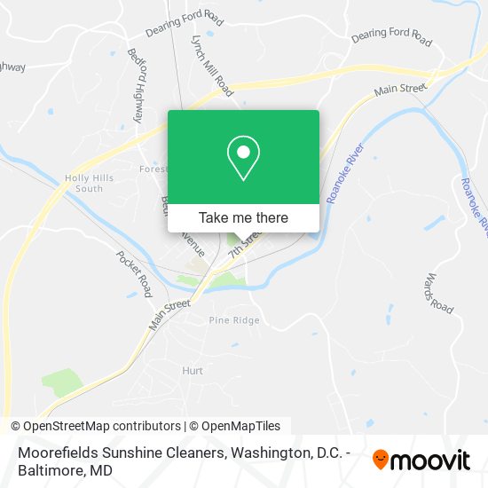 Mapa de Moorefields Sunshine Cleaners