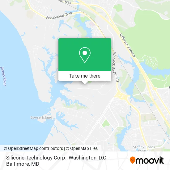 Silicone Technology Corp. map