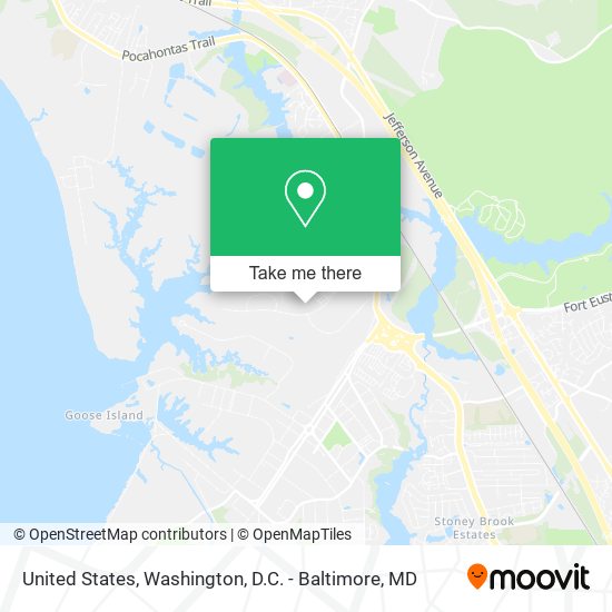 United States map