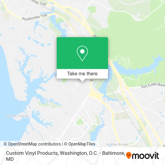 Custom Vinyl Products map