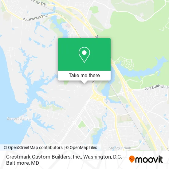 Crestmark Custom Builders, Inc. map