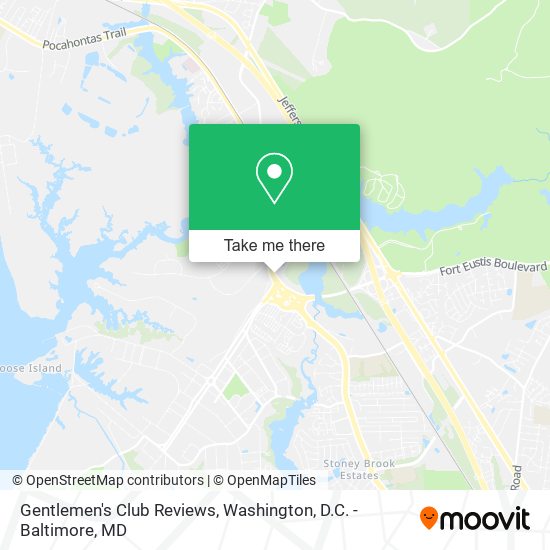 Gentlemen's Club Reviews map