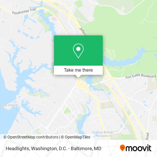 Headlights map