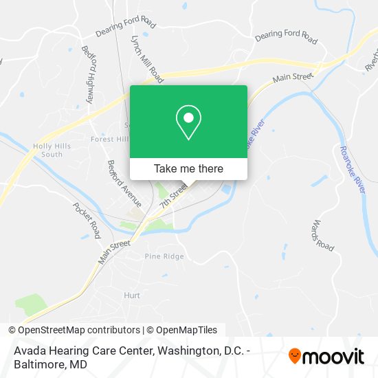 Avada Hearing Care Center map