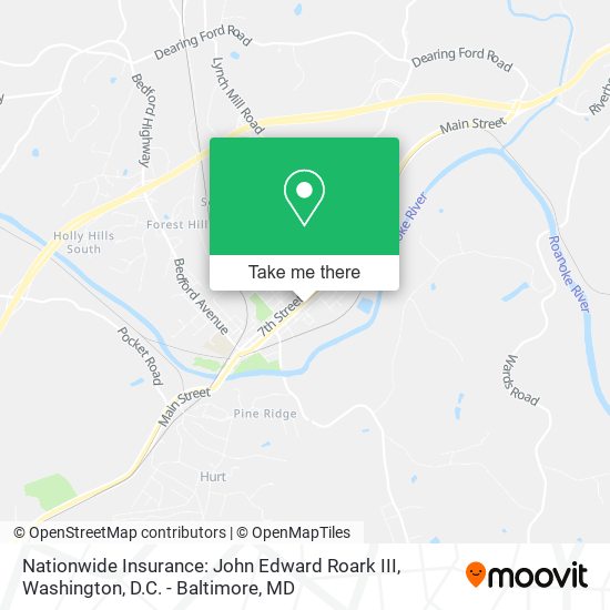 Nationwide Insurance: John Edward Roark III map