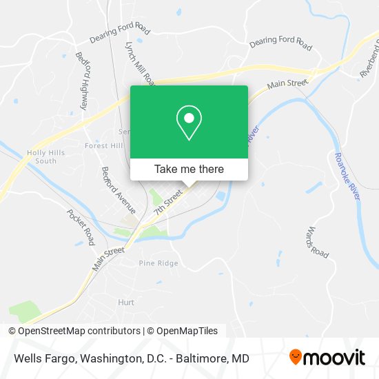 Wells Fargo map
