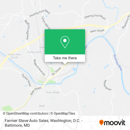 Farmer Steve Auto Sales map