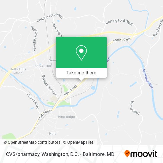 CVS/pharmacy map
