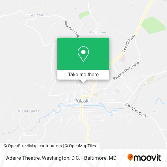 Adaire Theatre map
