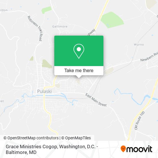 Mapa de Grace Ministries Cogop