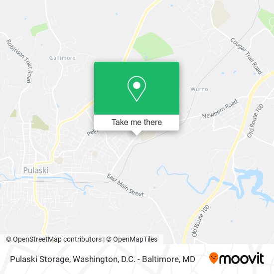 Pulaski Storage map