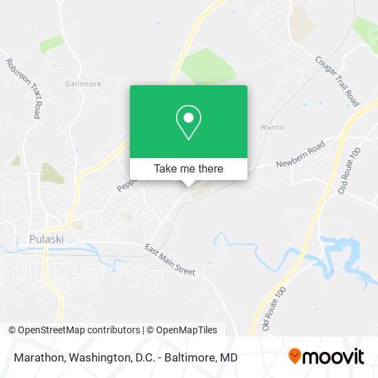 Marathon map