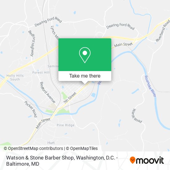 Watson & Stone Barber Shop map