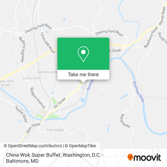 China Wok Super Buffet map