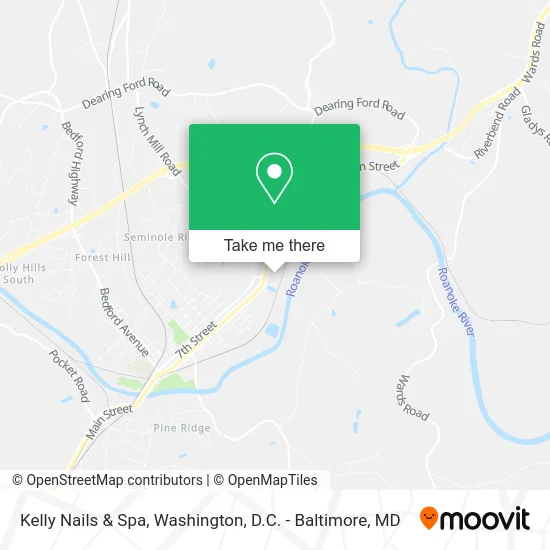 Kelly Nails & Spa map