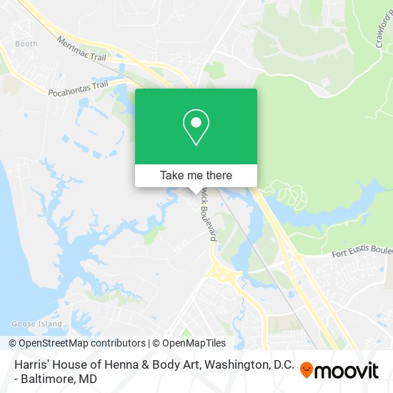 Harris' House of Henna & Body Art map