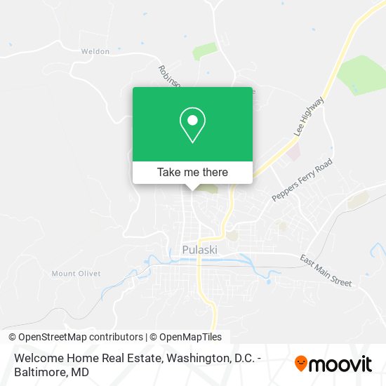 Mapa de Welcome Home Real Estate