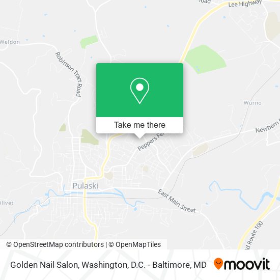 Golden Nail Salon map