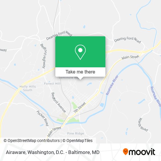 Airaware map