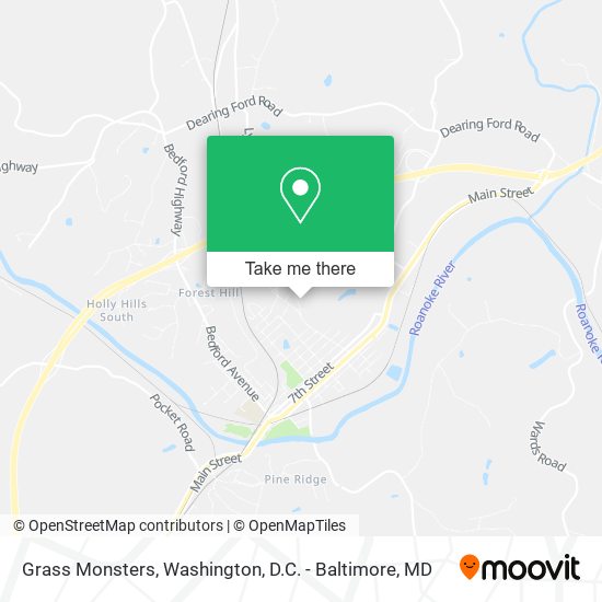 Grass Monsters map