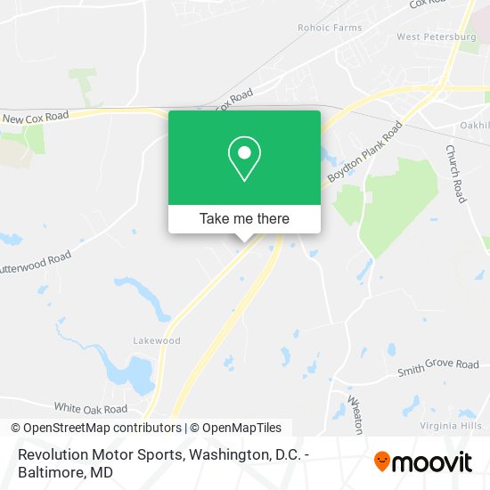 Revolution Motor Sports map