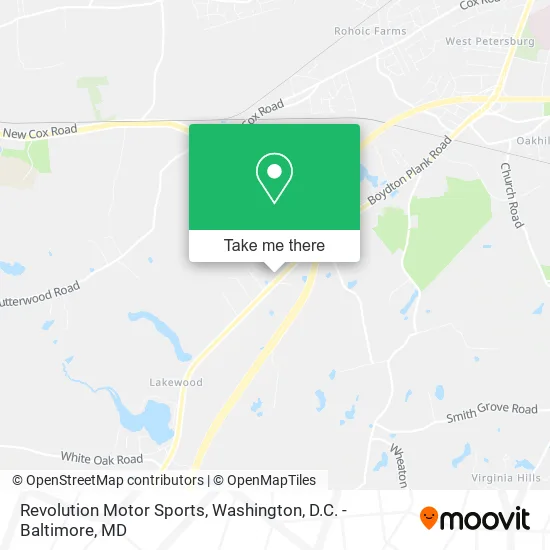 Revolution Motor Sports map