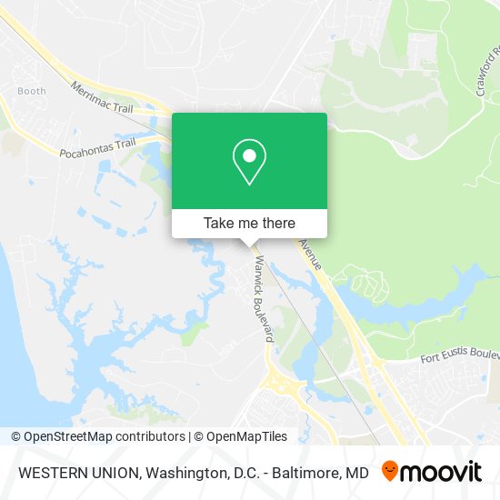 Mapa de WESTERN UNION