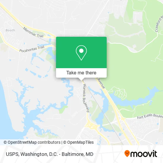 USPS map
