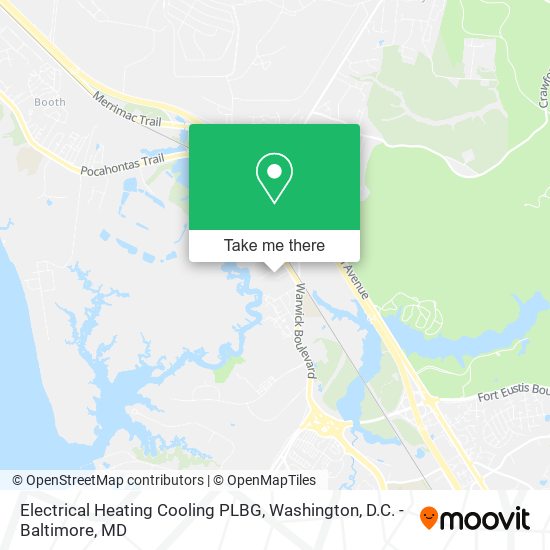 Mapa de Electrical Heating Cooling PLBG