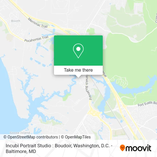 Incubi Portrait Studio : Boudoir map