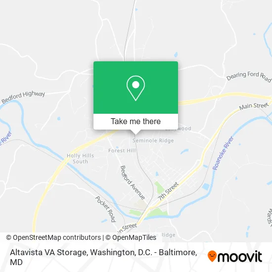Altavista VA Storage map